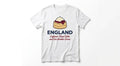 England Souvenir T-Shirt | Keep Calm and Eat Another Scone Graphic Tee | Funny British Foodie Gift