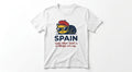 Spain "Siesta Lifestyle" Graphic T-Shirt | Funny Travel Souvenir Tee for Cat Lovers