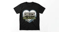 Greece Souvenir T-Shirt | "Feta & Regret" Funny Travel Graphic Tee | Iconic Mediterranean Snack Lover Shirt | 100% Cotton Unisex Apparel