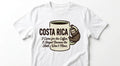Costa Rica Sloth & Coffee T-Shirt – Funny Pura Vida Souvenir Tee