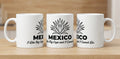 "I Like Big Cups and I Cannot Lie" Mexico Souvenir Mug – Artistic Agave Ceramic Coffee Cup