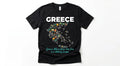 Greece Travel T-Shirt | "Where Your Tan Line is a History Lesson" Funny Vacation Tee | Premium Cotton Souvenir Shirt