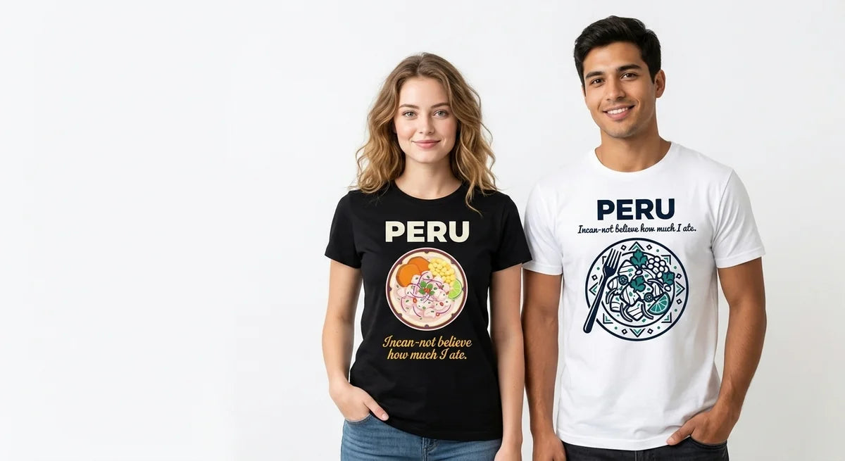 Incan-not Believe How Much I Ate | Funny Peru Foodie T-Shirt | Travel Souvenir Tee