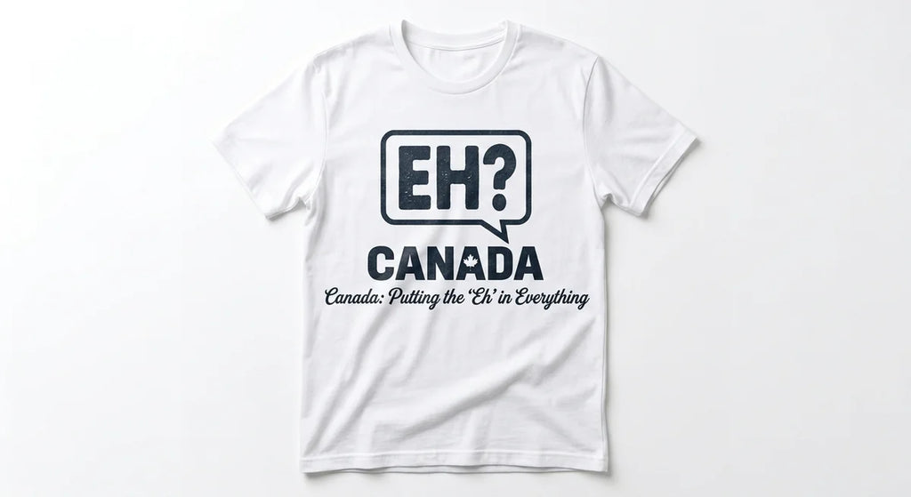 Canada Souvenir T-Shirt | "Putting the 'Eh' in Everything" Graphic Tee | Unisex Canadian Gift