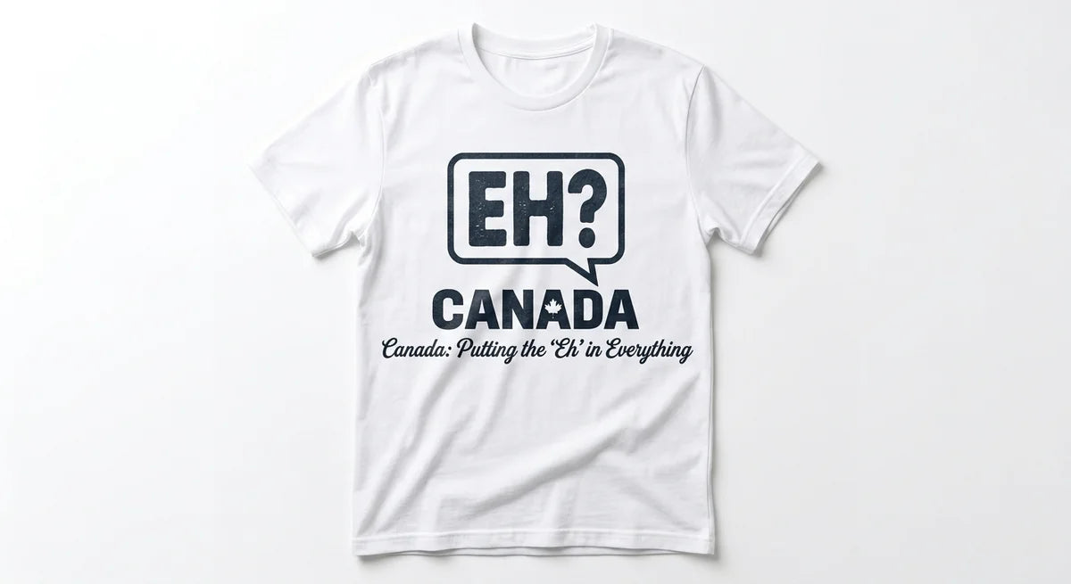Canada Souvenir T-Shirt | "Putting the 'Eh' in Everything" Graphic Tee | Unisex Canadian Gift