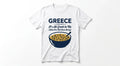 "It’s All Greek to Me" Funny Travel T-Shirt | Premium Greece Souvenir Tee | Alphabet Soup Graphic Crewneck