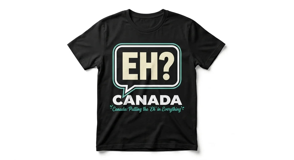 Canada Souvenir T-Shirt | "Putting the 'Eh' in Everything" Graphic Tee | Unisex Canadian Gift