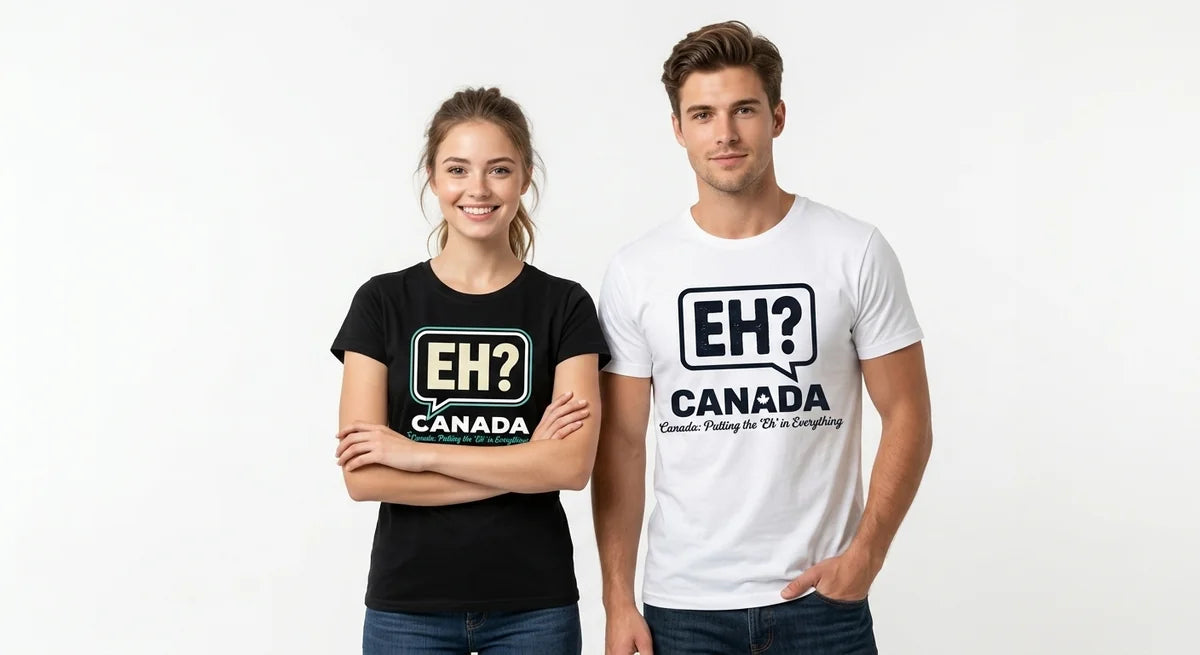 Canada Souvenir T-Shirt | "Putting the 'Eh' in Everything" Graphic Tee | Unisex Canadian Gift