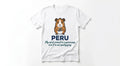 Peru Souvenir T-Shirt | "My Spirit Animal is a Guinea Pig" Funny Cuy Graphic Tee