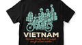 Vietnam Scooter Family T-Shirt | Funny Travel Souvenir Tee | Vietnam Vacation Keepsake | Unisex Cotton Graphic Shirt