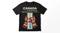 Canada Souvenir T-Shirt | "Proof That Freezing Temperatures Don't Freeze Kindness" Graphic Tee | Unisex Soft Cotton Canadian Gift