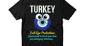 The "Evil Eye Protection" Graphic T-Shirt | Funny Turkish Nazar Souvenir | Unisex Cotton Tee