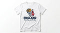 "Fish, Chips, and No Dips" Graphic T-Shirt | England Souvenir Funny Foodie Tee | British Culinary Heritage Unisex Shirt