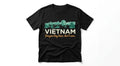 Ha Long Bay Vietnam Souvenir T-Shirt | "Dragon Bay Hair, Don't Care" Graphic Tee | Unisex Travel Gift