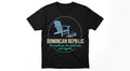Dominican Republic Vacation T-Shirt – "Too Much Sun, Too Much Rum" Beach Graphic Tee