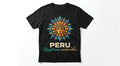 Peru Souvenir T-Shirt: Ancient Ruins & Modern Vibes Incan Sun Graphic Tee