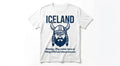 Icelandic Viking DNA Slogan T-Shirt – Winking Viking Graphic Tee for Travelers & Sarcasm Lovers