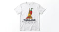 Thailand Travel Souvenir T-Shirt | Golden Chili Pagoda Graphic | Spicy & Spiritual Thailand Tee