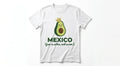 "Guac Is Extra" Funny Mexico Souvenir T-Shirt | Avocado Queen Graphic Tee | Premium Cotton Vacation Apparel