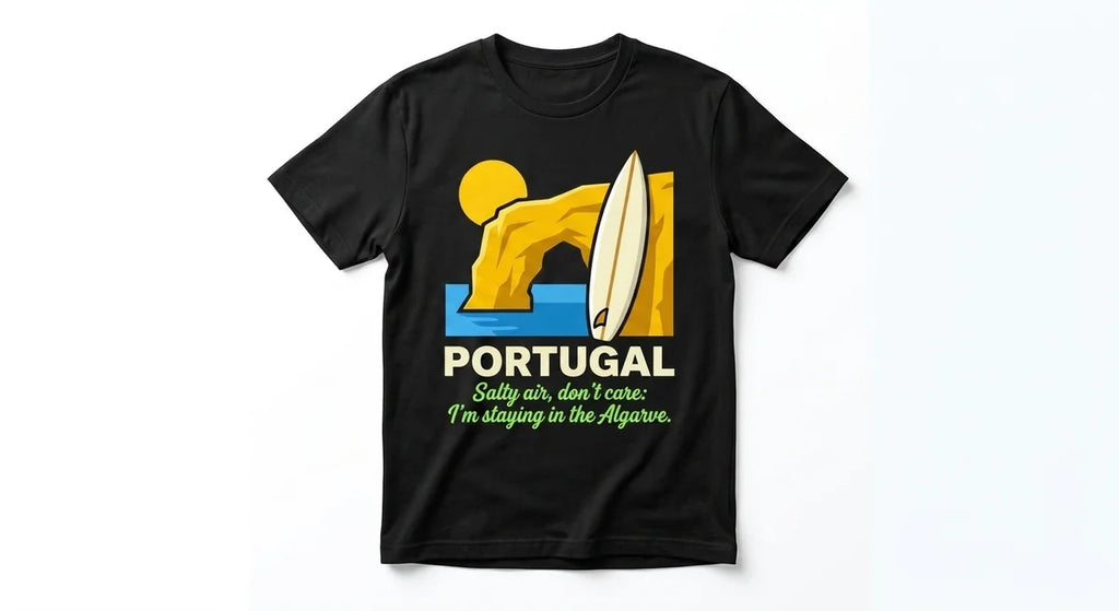 The "Algarve State of Mind" Unisex T-Shirt – Premium Portugal Souvenir Tee