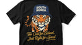 Seoul Tiger Bucket Hat T-Shirt | Premium South Korea Souvenir Graphic Tee | Unisex Streetwear