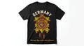 Germany Souvenir T-Shirt – Funny Cuckoo Clock "Warning: May Contain Traces of Humor" Graphic Tee