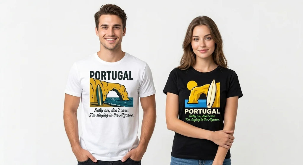 The "Algarve State of Mind" Unisex T-Shirt – Premium Portugal Souvenir Tee